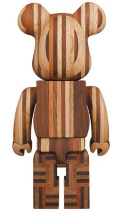 MEDICOM TOY BE@RBRICK Karimoku Yosegi 400% Bearbrick-2-JToys