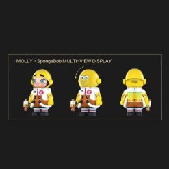 Popmart Mega Collection 1000% Space Molly X Spongebob Designer Toy-4-Jtoys