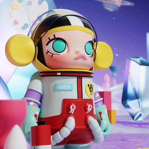 Popmart Mega Collection 1000% Space Molly Little Painter Designer Toy【Pre-Order】-3-Jtoys Popmart Mega Collection 1000% Space Molly Little Painter Designer Toy【Pre-Order】-3-Jtoys