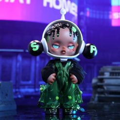 Popmart Skullpanda Ootd The Wild Green Designer Toy Figurine-2-JToys