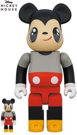 MEDICOM TOY BE@RBRICK JAVIER CALLEJA MICKEY MOUSE 100% & 400％ Bearbrick