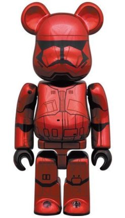Alternative view of MEDICOM TOY BE@RBRICK SITH TROOPER(TM) CHROME VER 100% & 400％ Bearbrick