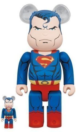 MEDICOM TOY BE@RBRICK Superman (Batman Hush Ver.) 100% & 400% Bearbrick【Pre-Order】-1-JToys