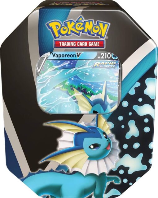 Pokémon Tcg Eevee Evolutions Tin-5-Jtoys Pokémon Tcg Eevee Evolutions Tin-5-Jtoys