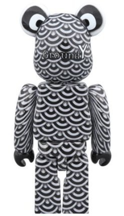 Medicom Be@Rbrick Yasuto Sasada X Ground Y 400% &Amp; 100% Bearbrick-3-Jtoys