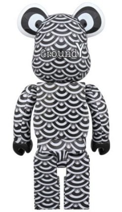 Medicom Be@Rbrick Yasuto Sasada X Ground Y 400% &Amp; 100% Bearbrick-5-Jtoys