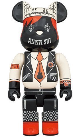 Medicom Toy Be@Rbrick Anna Sui Red &Amp; Beige 1000% Bearbrick-1-Jtoys Medicom Toy Be@Rbrick Anna Sui Red &Amp; Beige 1000% Bearbrick-1-Jtoys