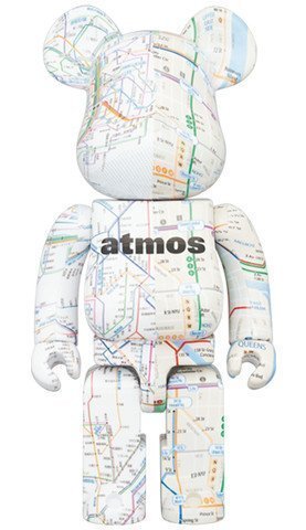Medicom Toy Be@Rbrick Atmos Subway 100% &Amp; 400% Bearbrick【Pre-Order】-3-Jtoys Medicom Toy Be@Rbrick Atmos Subway 100% &Amp; 400% Bearbrick【Pre-Order】-3-Jtoys