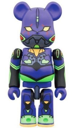 MEDICOM TOY BE@RBRICK Evangelion Eva 01 New Paint Ver. 100% & 400% Bearbrick【Pre-Order】-2-JToys