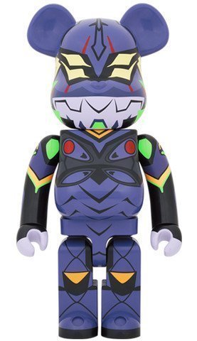 Medicom Toy Be@Rbrick Evangelion Eva 13 New Paint Ver. 1000% Bearbrick【Pre-Order】-1-Jtoys Medicom Toy Be@Rbrick Evangelion Eva 13 New Paint Ver. 1000% Bearbrick【Pre-Order】-1-Jtoys