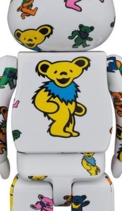 Medicom Toy Be@Rbrick Grateful Dead Dancing Bear 100% &Amp; 400% Bearbrick【Pre-Order】-4-Jtoys Medicom Toy Be@Rbrick Grateful Dead Dancing Bear 100% &Amp; 400% Bearbrick【Pre-Order】-4-Jtoys