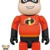 MEDICOM TOY BE@RBRICK Mr.INCREDIBLE 100% & 400% Bearbrick【Pre-Order】-1-JToys