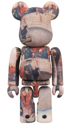 Medicom Toy Be@Rbrick Utagawa Hiroshige The 53 Stations Of The Tokaido-Nihonbashi 100% &Amp; 400% Bearbrick【Pre-Order】-2-Jtoys Medicom Toy Be@Rbrick Utagawa Hiroshige The 53 Stations Of The Tokaido-Nihonbashi 100% &Amp; 400% Bearbrick【Pre-Order】-2-Jtoys