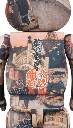 Medicom Toy Be@Rbrick Utagawa Hiroshige The 53 Stations Of The Tokaido-Nihonbashi 100% &Amp; 400% Bearbrick【Pre-Order】-4-Jtoys Medicom Toy Be@Rbrick Utagawa Hiroshige The 53 Stations Of The Tokaido-Nihonbashi 100% &Amp; 400% Bearbrick【Pre-Order】-4-Jtoys