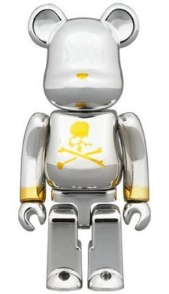 Medicom Toy Be@Rbrick Mastermind Japan Silver 100% &Amp; 400% Bearbrick【Pre-Order】-2-Jtoys Medicom Toy Be@Rbrick Mastermind Japan Silver 100% &Amp; 400% Bearbrick【Pre-Order】-2-Jtoys