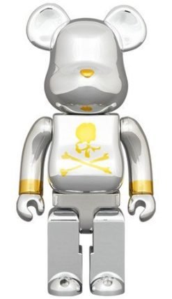 Medicom Toy Be@Rbrick Mastermind Japan Silver 100% &Amp; 400% Bearbrick【Pre-Order】-3-Jtoys Medicom Toy Be@Rbrick Mastermind Japan Silver 100% &Amp; 400% Bearbrick【Pre-Order】-3-Jtoys