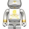 MEDICOM TOY BE@RBRICK Mastermind JAPAN SILVER 1000％ Bearbrick【Pre-Order】-1-JToys