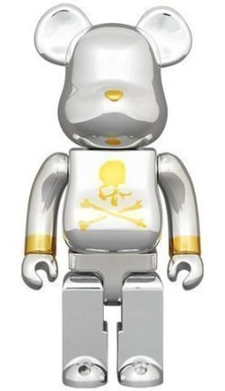 MEDICOM TOY BE@RBRICK Mastermind JAPAN SILVER 1000% Bearbrick【Pre-Order】-1-JToys