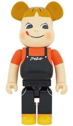 MEDICOM TOY BE@RBRICK Peko-chan Coffee Milky 1000% Bearbrick【Pre-Order】-1-JToys