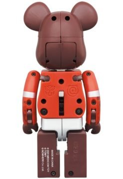 Alternative view of MEDICOM TOY BE@RBRICK Bape x Transformer Red Version Optimus Prime Exclusive 200% Bearbrick