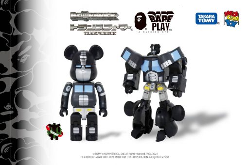 Medicom Toy Be@Rbrick Bape X Transformer 200% Bearbrick Black Version Medicom Toy Be@Rbrick Bape X Transformer 200% Bearbrick Black Version