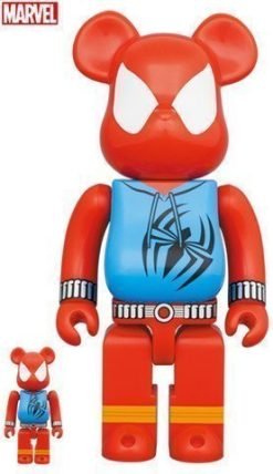 MEDICOM TOY BE@RBRICK Scarlet Spider 100% & 400% Bearbrick【Pre-Order】-1-JToys