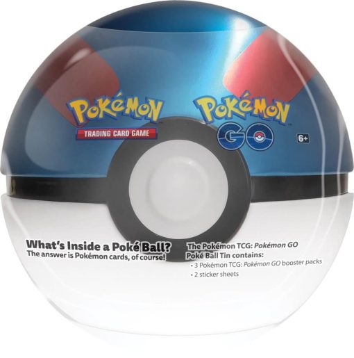 Pokémon Tcg Pokémon Go Pokéball Tin-4-Jtoys Pokémon Tcg Pokémon Go Pokéball Tin-4-Jtoys