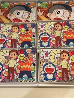 Takashi Murakami X Doraemon Fabric Cloth Print - Image 4