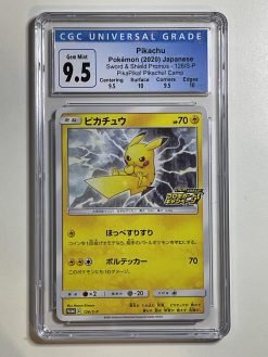 Japanese Pokemon TCG PikaPika! Pikachu! Camp. Promo Pikachu 126/S-P CGC: 9.5 | Pokemon TCG Single