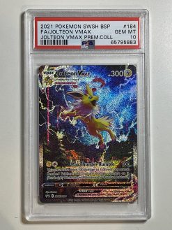 Pokemon TCG Promo Jolteon VMAX SWSH184 PSA: 10 | Pokemon TCG Single