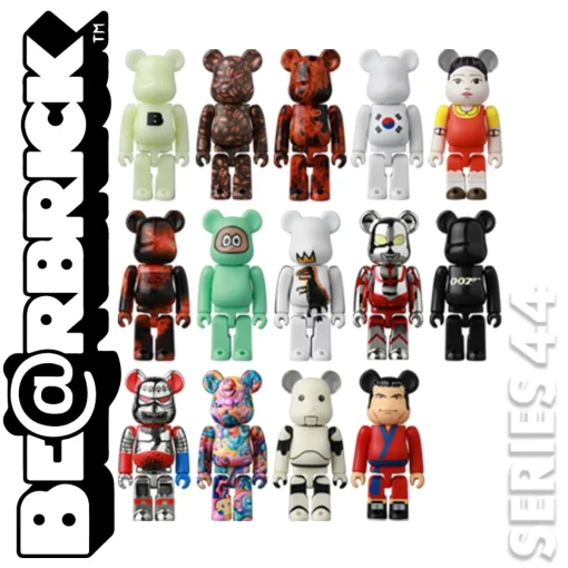 Medicom Toy Be@Rbrick Series 44 Blind Box 100% Bearbrick Sealed Box Medicom Toy Be@Rbrick Series 44 Blind Box 100% Bearbrick Sealed Box