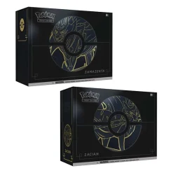 Pokemon Trading Card TCG Zacian & Zamazenta (Set of 2) Elite Trainer Box
