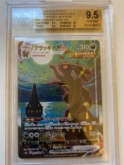 Japanese Pokemon TCG Eevee Heroes Umbreon VMax 095/069 BGS: 9.5 | Pokemon TCG Single