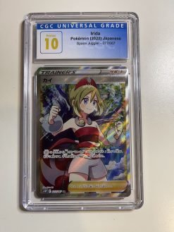 Japanese Pokemon TCG Space Juggler Irida Secret Rare 077/067 CGC: 10 | Pokemon TCG Single