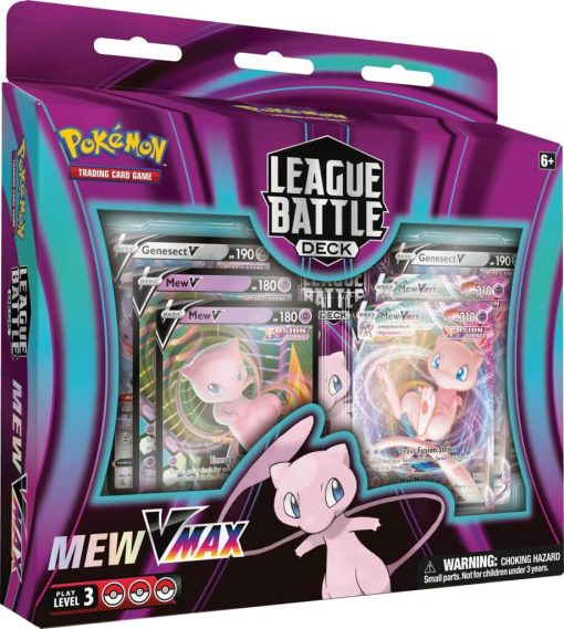 Pokémon Tcg Mew Vmax League Battle Deck-1-Jtoys Pokémon Tcg Mew Vmax League Battle Deck-1-Jtoys