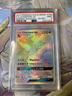 Pokemon TCG Burning Shadows Charizard GX Secret Rare 150/147 PSA: 9 | Pokemon TCG Single