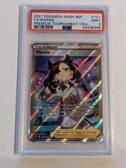 Pokemon TCG Premium Tournament Marnie SWSH121 PSA: 9 | Pokemon TCG Single