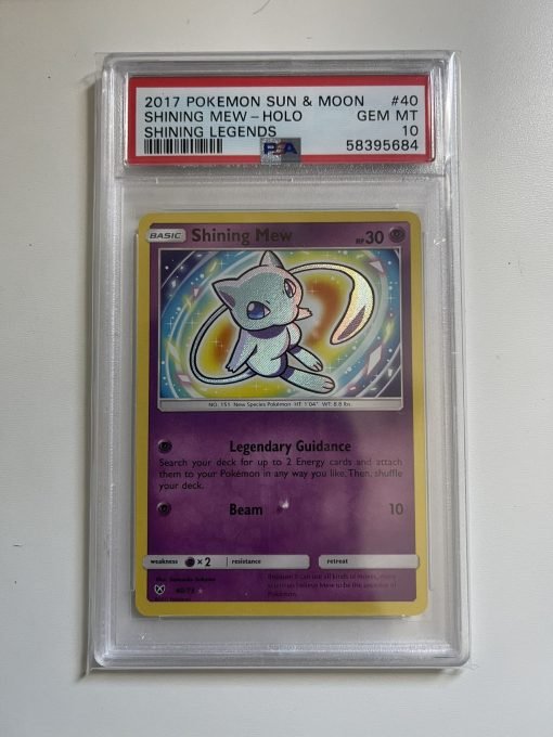 Pokemon Tcg Shining Legends Shining Mew Holo 40/73 Psa: 10 | Pokemon Tcg Single