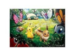Jigsaw Puzzle Pokemon Sunlight Through the Forest 1000pcs (No.1000T-126 510mm x 735mm)-1-JToys
