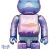 MEDICOM TOY BEARBRICK X-girl CLEAR PURPLE 100% & 400% BE@RBRICK【Pre-Order】-1-JToys