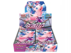 Japanese Pokemon Trading Card GameSword & Shield Expansion Pack S8 Fusion Arts: 1Box (30pcs)