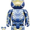 MEDICOM TOY BEARBRICK IRON MAN RESCUE SUIT 100% & 400% BE@RBRICK【Pre-Order】-1-JToys