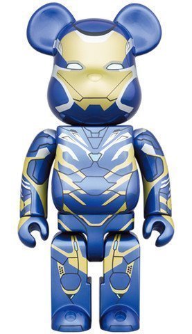 Medicom Toy Bearbrick Iron Man Rescue Suit 100% &Amp; 400% Be@Rbrick【Pre-Order】-3-Jtoys Medicom Toy Bearbrick Iron Man Rescue Suit 100% &Amp; 400% Be@Rbrick【Pre-Order】-3-Jtoys