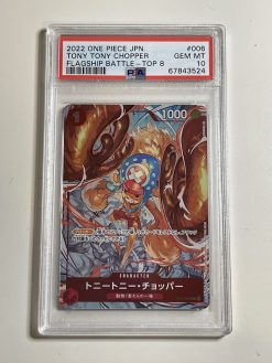 Japanese One Piece TCG Flagship Battle Tony Tony Chopper OP01-006 PSA: 10 | One Piece TCG Single