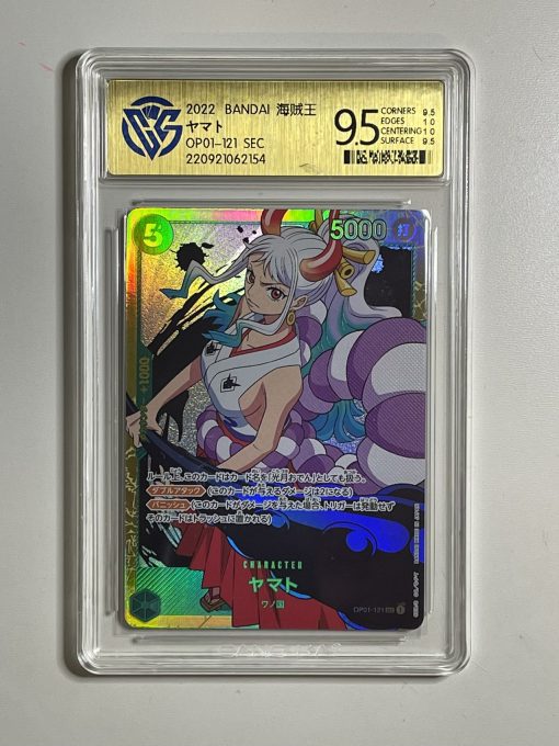 Japanese One Piece Tcg Flagship Battle Yamato Op01-121 Gcg: 9.5 | One Piece Tcg Single