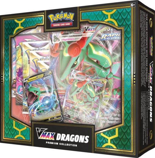 Pokémon Tcg Vmax Double Dragon Premium Collection-7-Jtoys