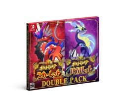 Pokemon Scarlet & Violet Double Pack with Art Book - Japanese Edition (All languages supported)
