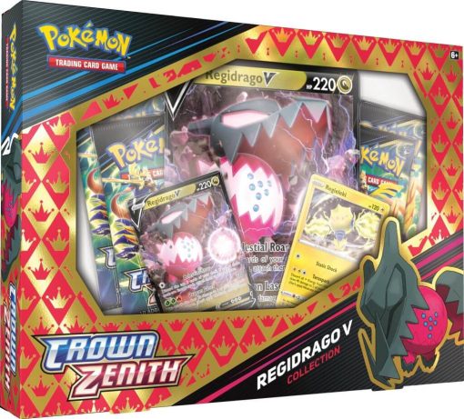 Pokémon Tcg Crown Zenith Regidrago-Regieleki V Box-3-Jtoys Pokémon Tcg Crown Zenith Regidrago-Regieleki V Box-3-Jtoys