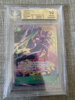 Japanese One Piece TCG Romance Dawn Yamato SCR ALT ART OP01-121 BGS: 10 | One Piece TCG Single