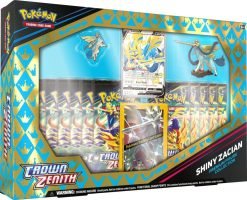POKÉMON TCG Crown Zenith Shiny Zacian-Zamazenta Figure Box-1-JToys